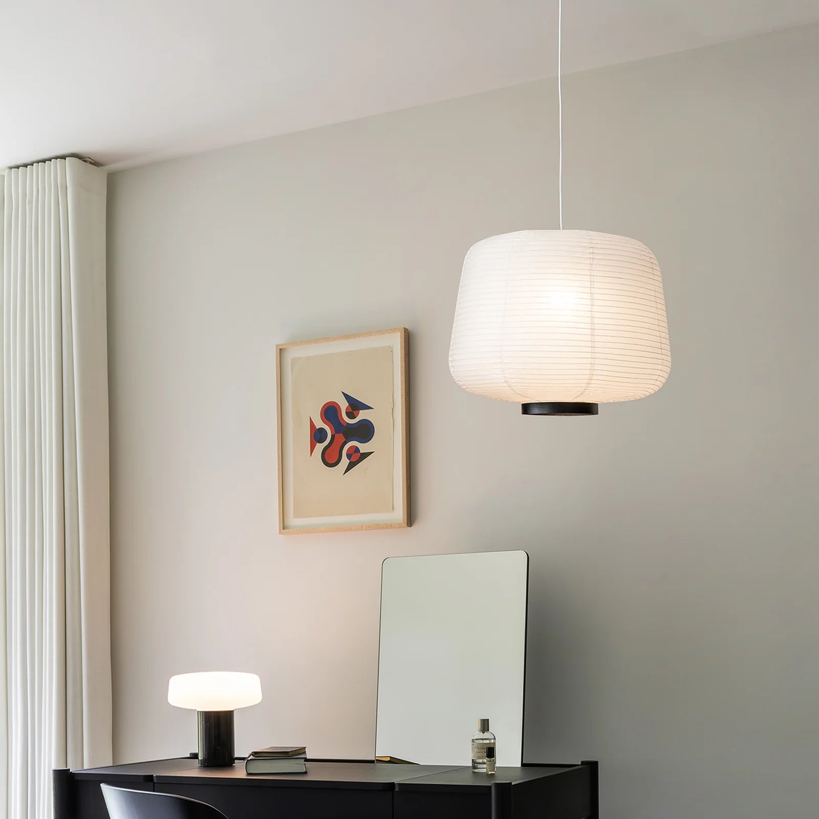 Soft Paper Lantern Pendant