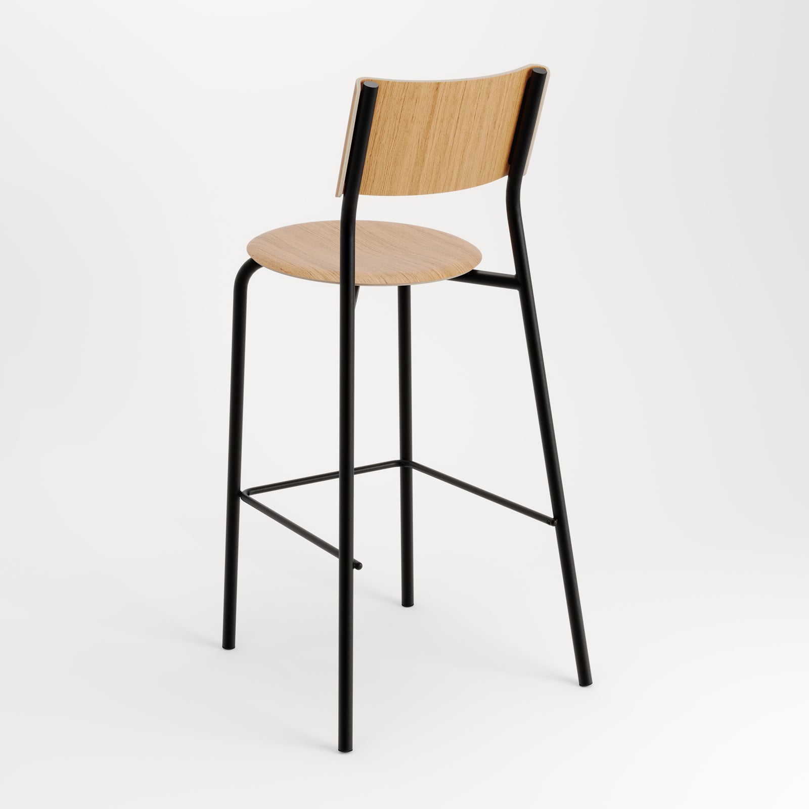 Tiptoe SSD Wood Bar Chair 29.5in
