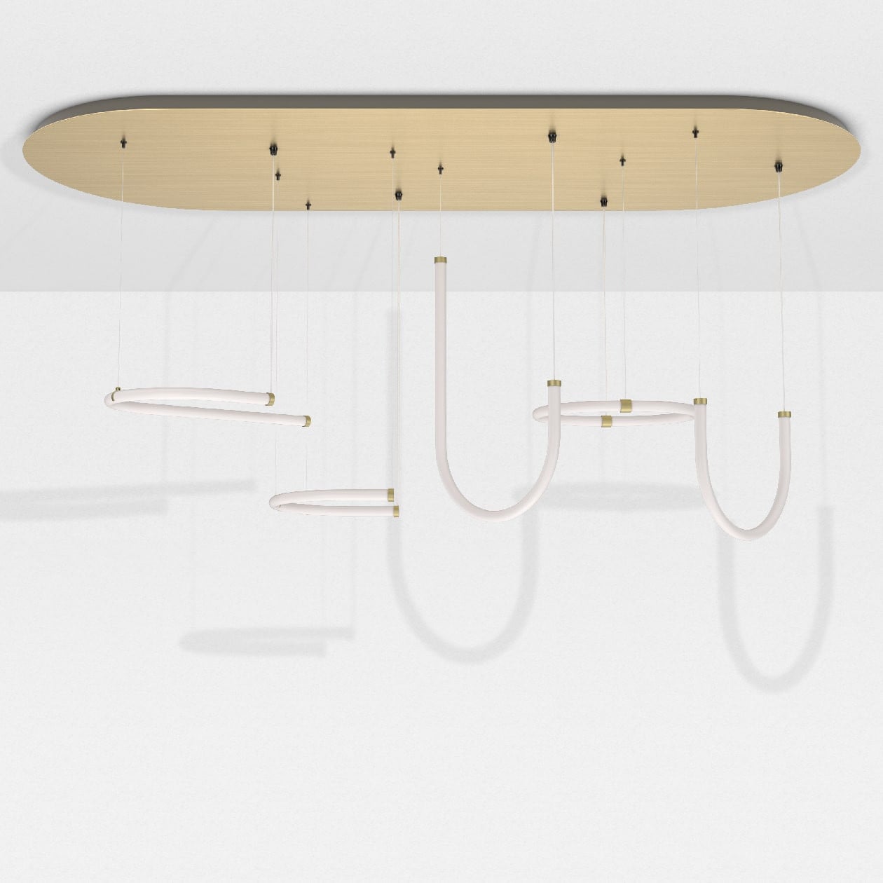 Unseen Triple Pendant System by Petite Friture