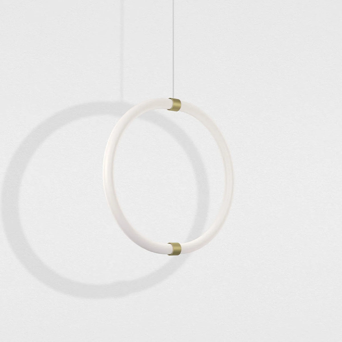 Petite Friture Unseen O pendant light, angled view