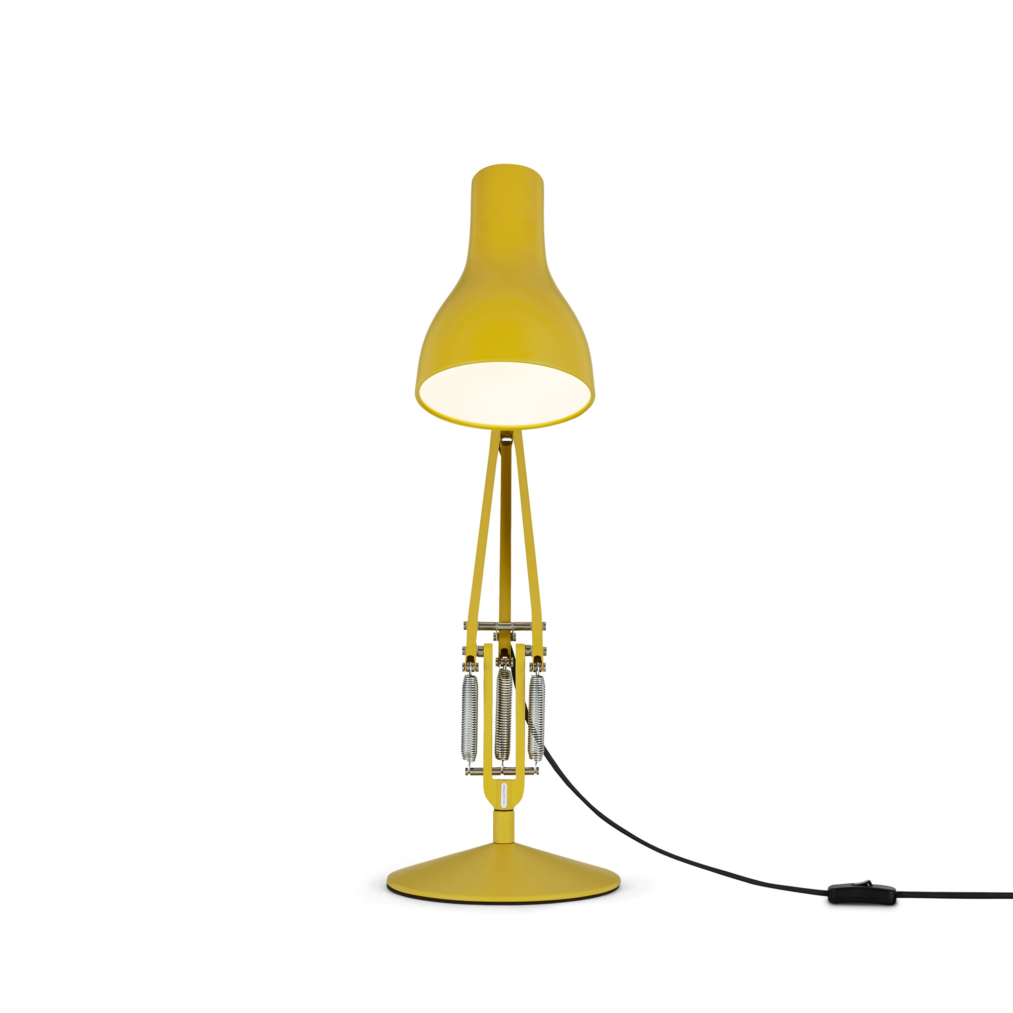 Anglepoise Type 75 Desk Lamp - Margaret Howell Edition in Yellow Ochre, powder-coated steel desk lamp