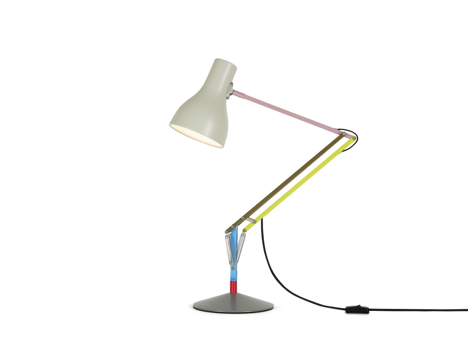Anglepoise Type 75 Desk Lamp - Paul Smith Edition in signature finish, powder-coated steel desk lamp