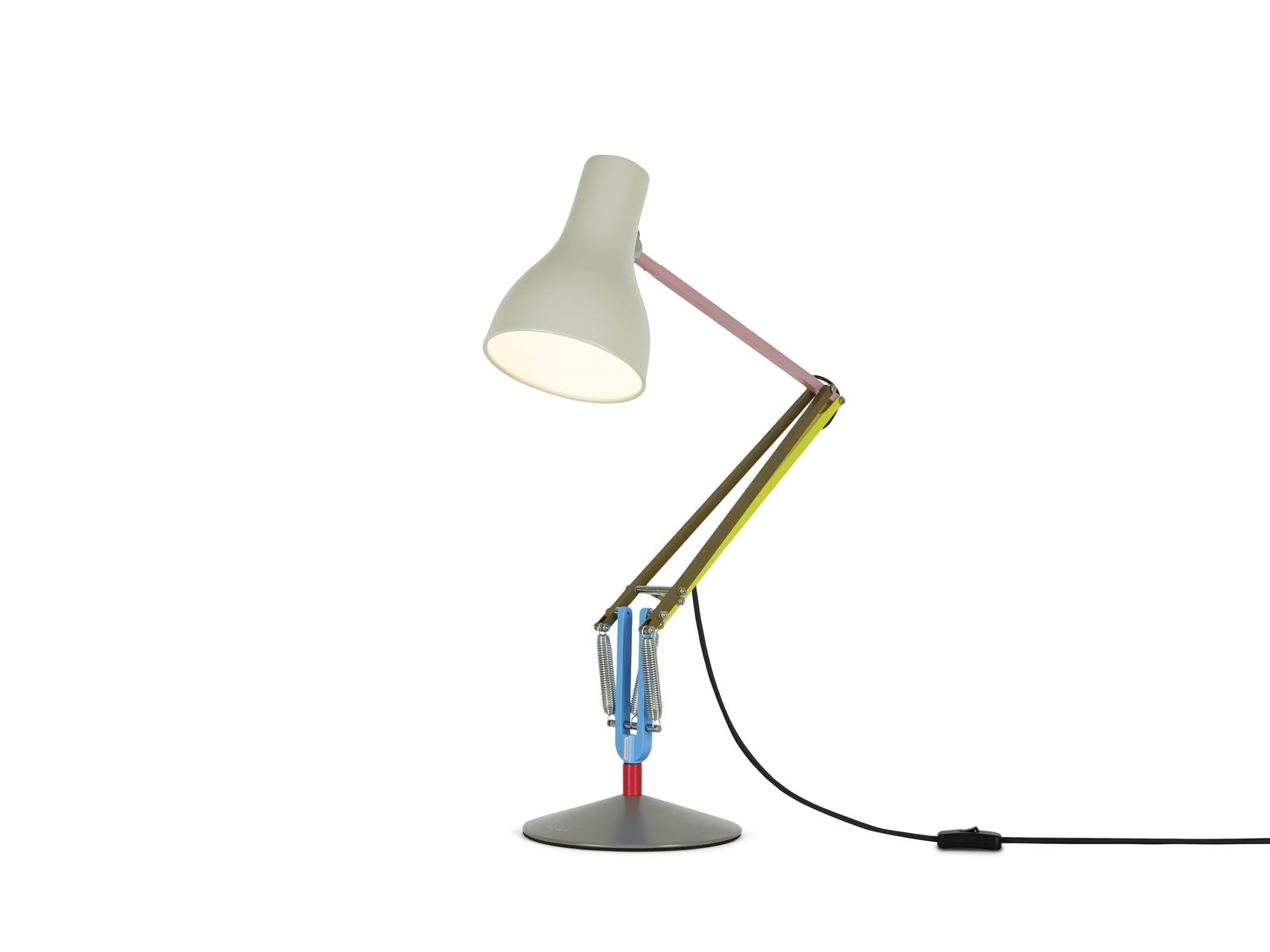 Anglepoise Type 75 Desk Lamp - Paul Smith Edition in signature finish, powder-coated steel desk lamp