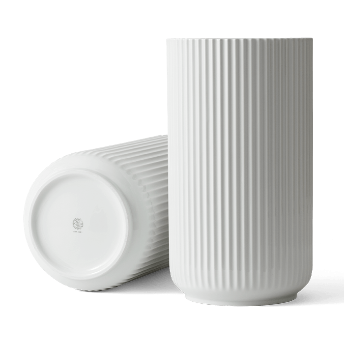 Lyngby Porcelain White Vases