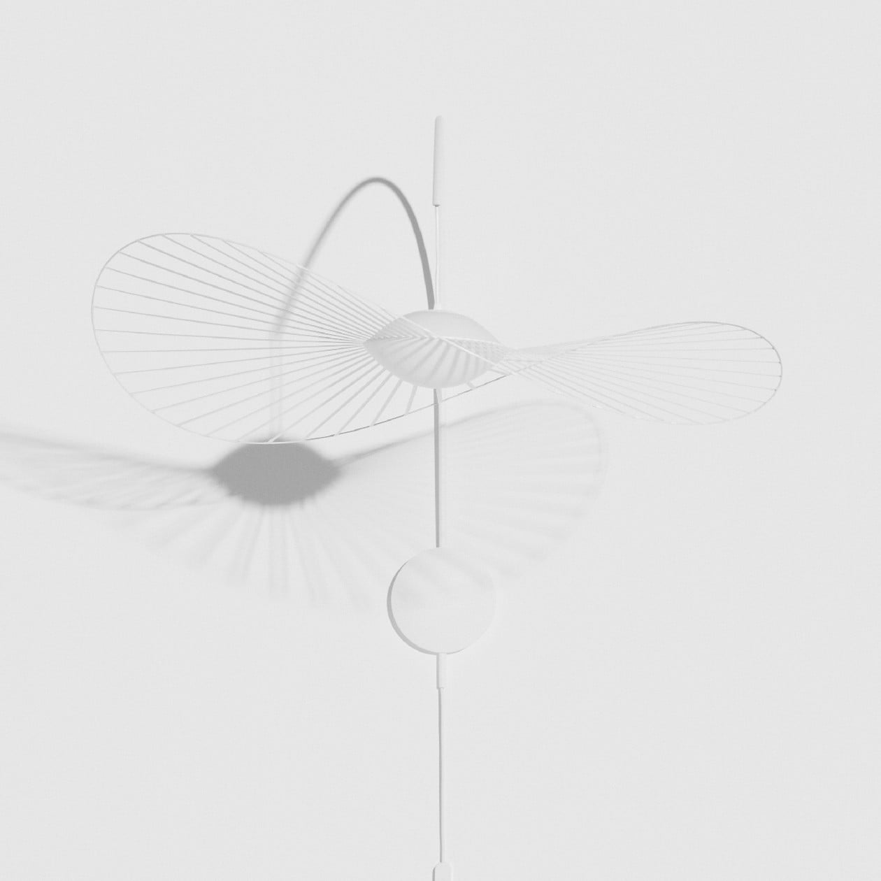Petite Friture Vertigo Nova Wall Lamp in white, designed by Constance Guisset, a French design publisher