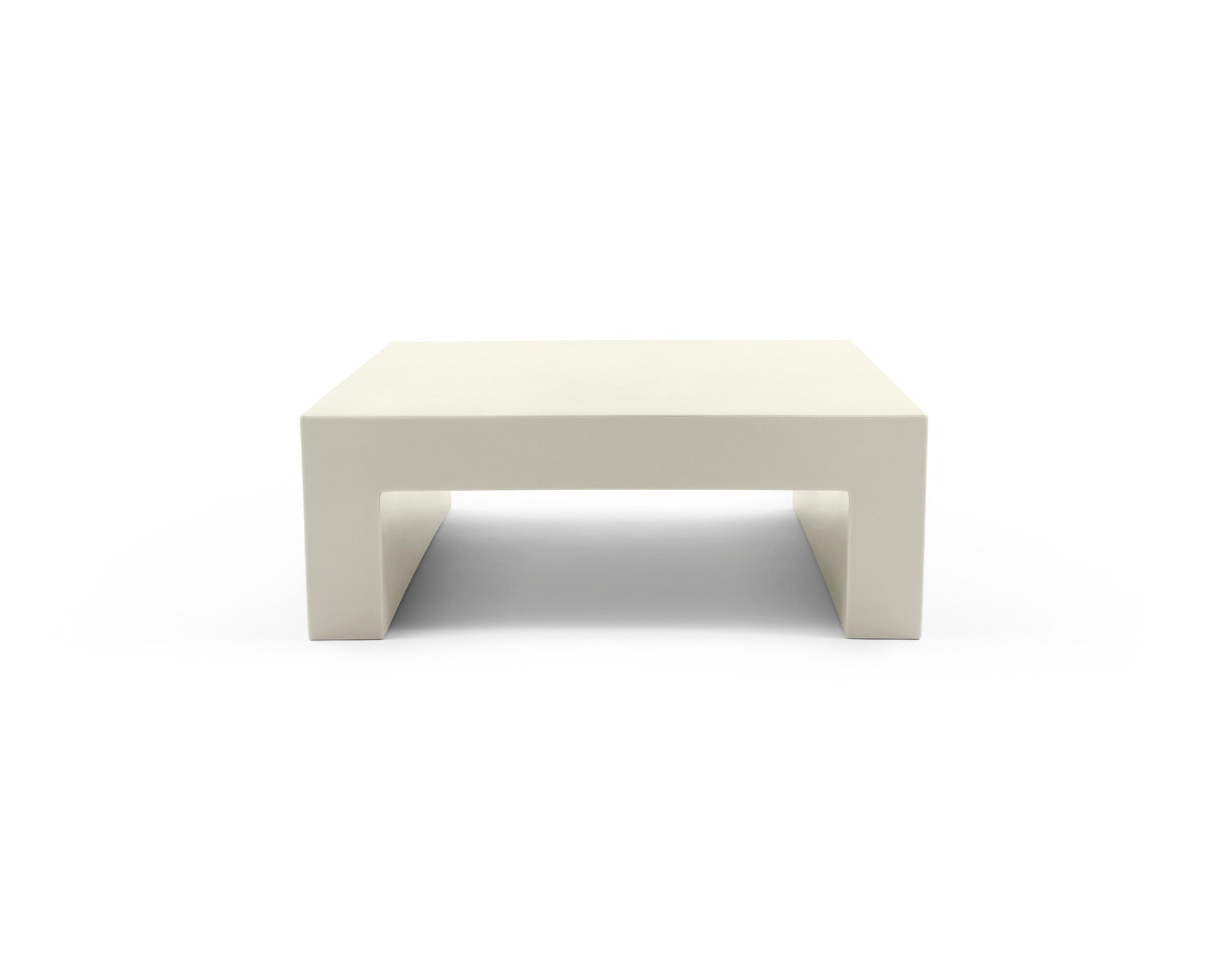 Heller Vignelli Table in Dark Grey, recyclable polyethylene, designed by Massimo Vignelli