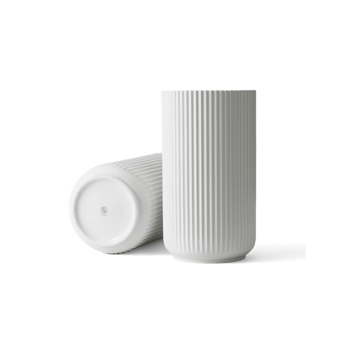 Lyngby Porcelain White Vases