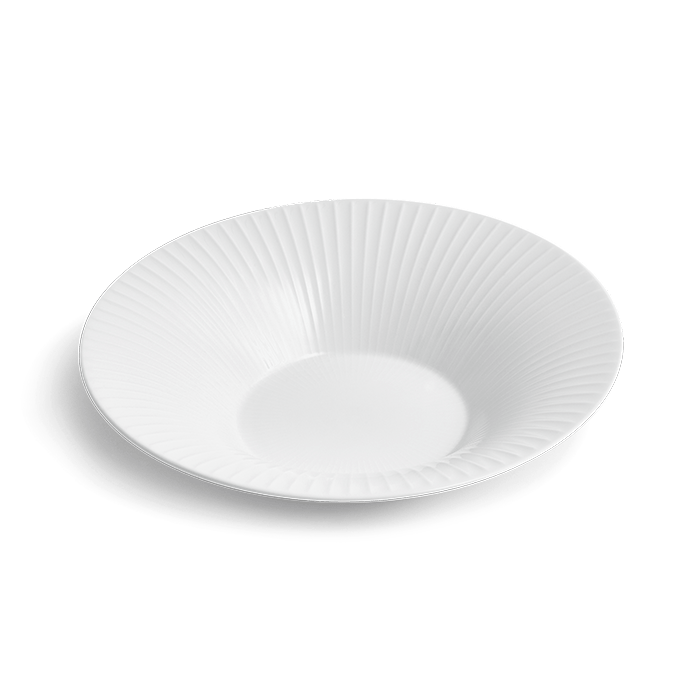 Kähler Hammershøi Plates in glazed stoneware, by Hans-Christian Bauer, B Corp certified Danish ceramic since 1839.