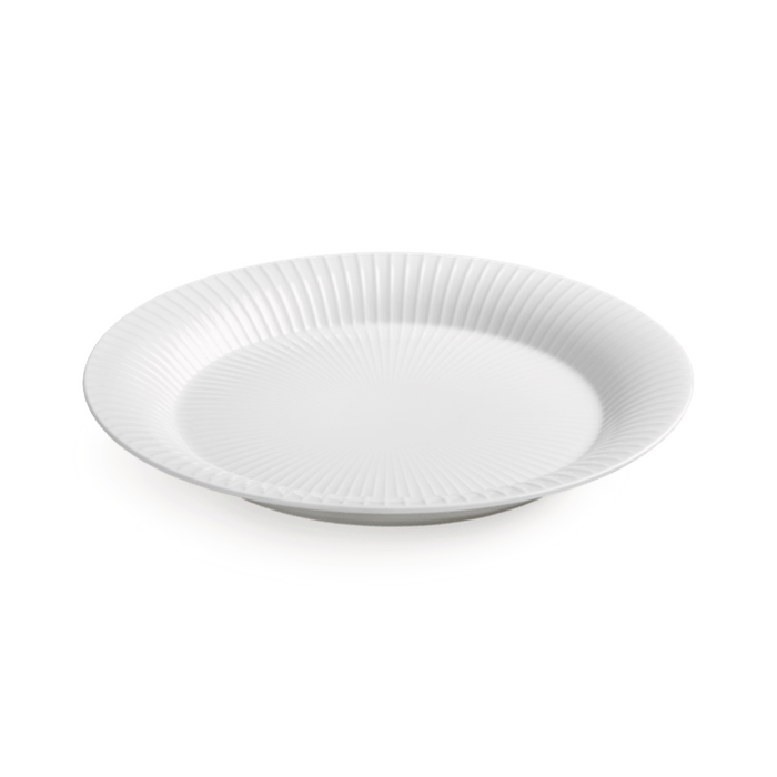 Kähler Hammershøi Plates in glazed stoneware, by Hans-Christian Bauer, B Corp certified Danish ceramic since 1839.