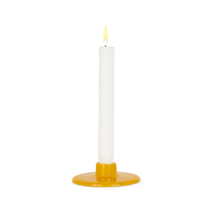 Lyngby Porcelain Rhombe Color Candle Holders