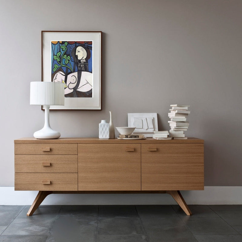 Cross oak sideboard built to last as an alternative to fast furniture