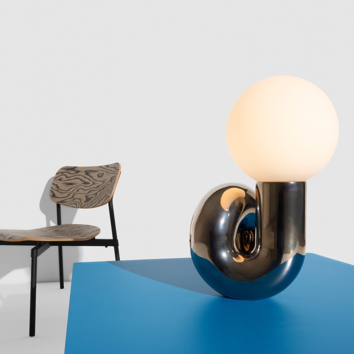 Petite Friture lighting and furniture in a styled French interior