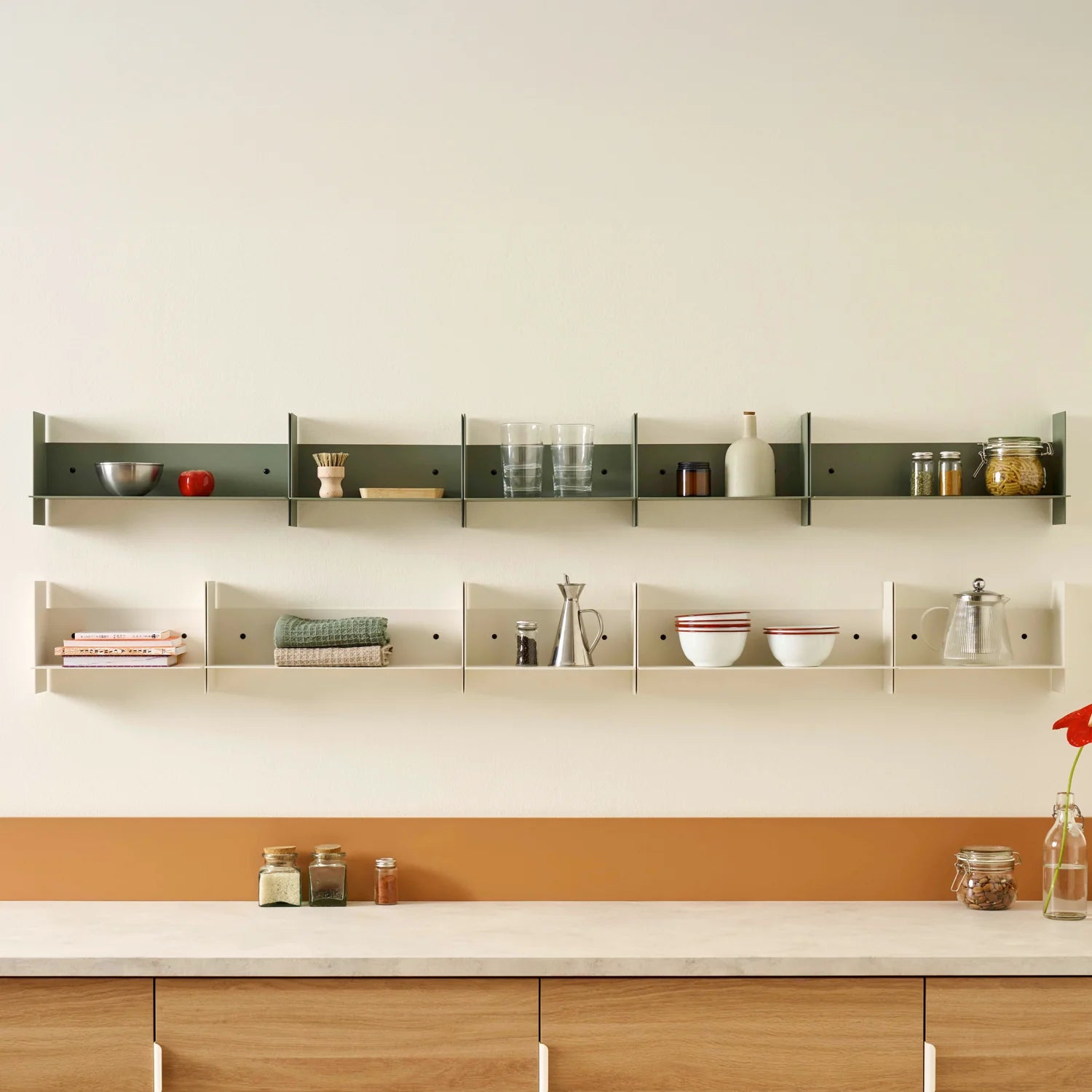 Tiptoe PLI Steel Wall Shelf