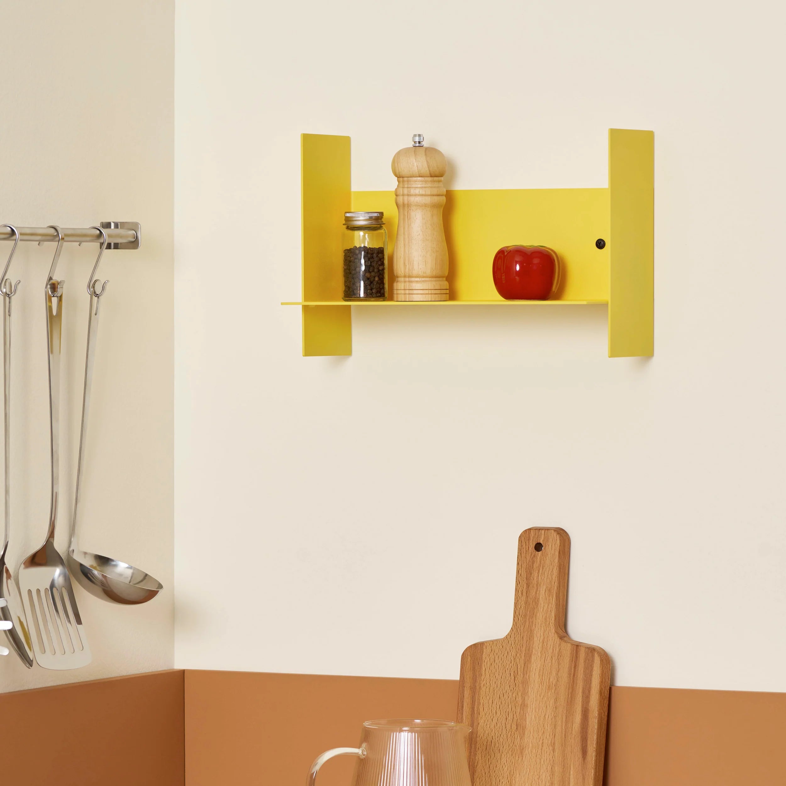 Tiptoe PLI Steel Wall Shelf