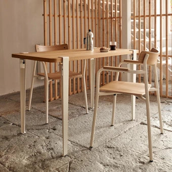 Tiptoe Dining Table with Eco-Certified Wood Top