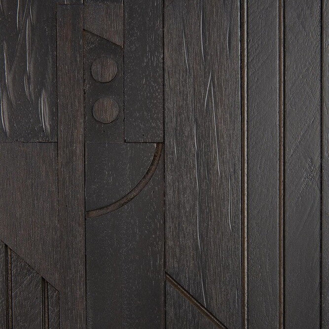 Ethnicraft Mosaic TV Cupboard, FSC-certified solid wood furniture by Belgian brand
