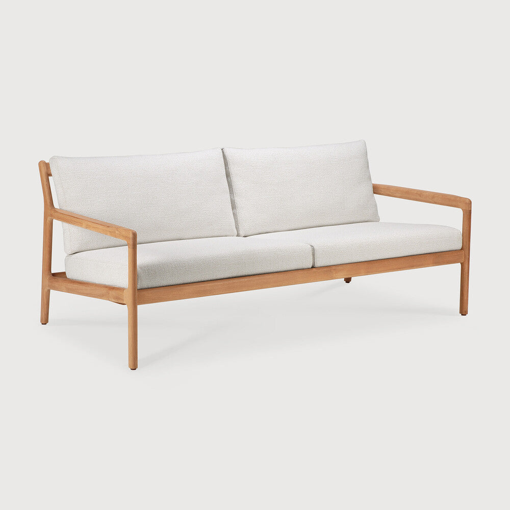 Ethnicraft Jack Outdoor Sofa with FSC-certified solid wood frame, Belgian design