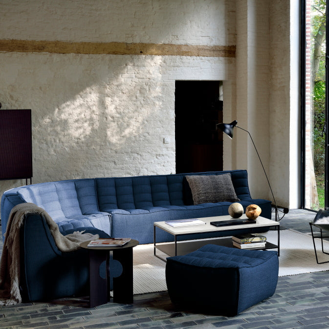 Ethnicraft N701 Three Seater, FSC-certified solid wood furniture by Belgian brand