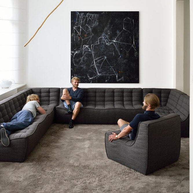 Ethnicraft N701 Square Corner, FSC-certified solid wood furniture by Belgian brand
