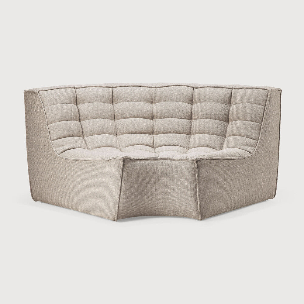 Ethnicraft N701 Round Corner, FSC-certified solid wood furniture by Belgian brand