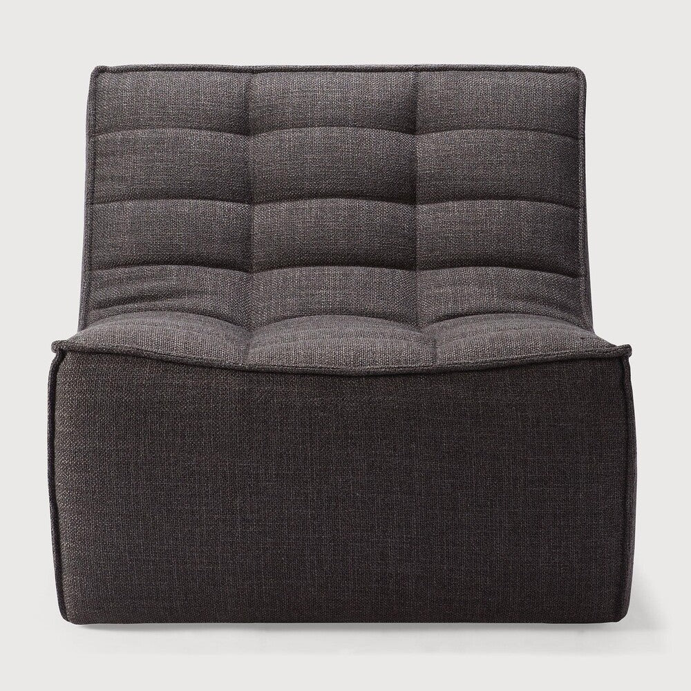 Ethnicraft N701 One Seater, FSC-certified solid wood furniture by Belgian brand