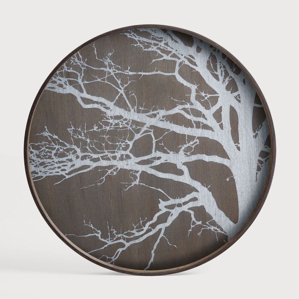Ethnicraft Tree Tray, FSC-certified solid wood furniture by Belgian brand