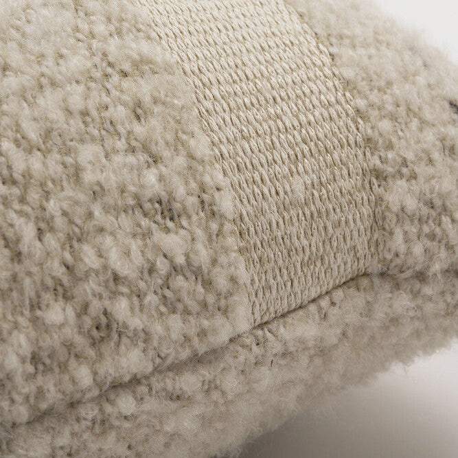 Ethnicraft Urban Cushion, woven outdoor textile by Belgian brand Ethnicraft