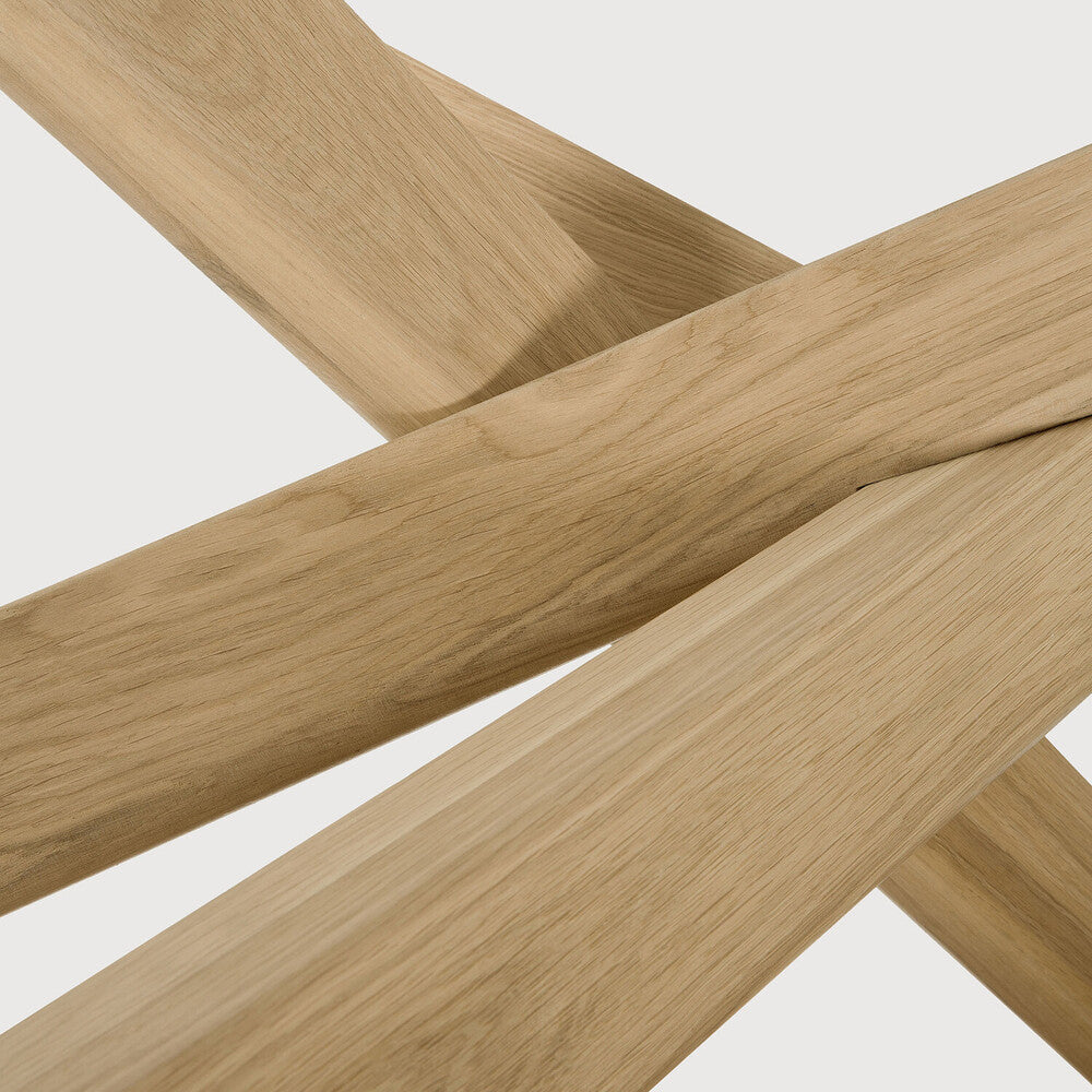 Ethnicraft Mikado Coffee Table, FSC-certified solid wood furniture by Belgian brand