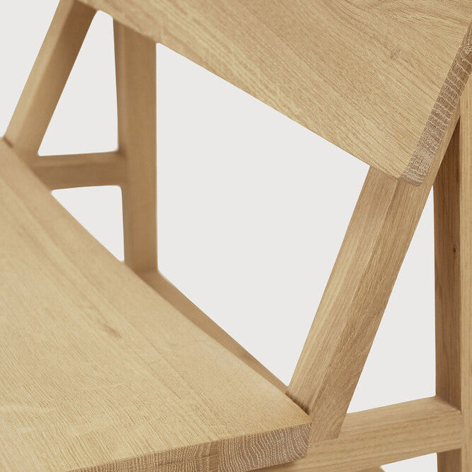 Ethnicraft N2 Lounge Chair with FSC-certified solid wood frame, Belgian design