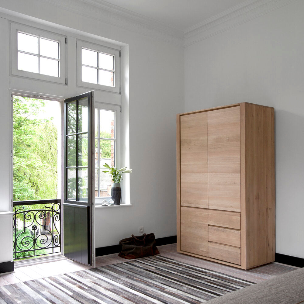 Ethnicraft Shadow Dresser styled in an interior setting