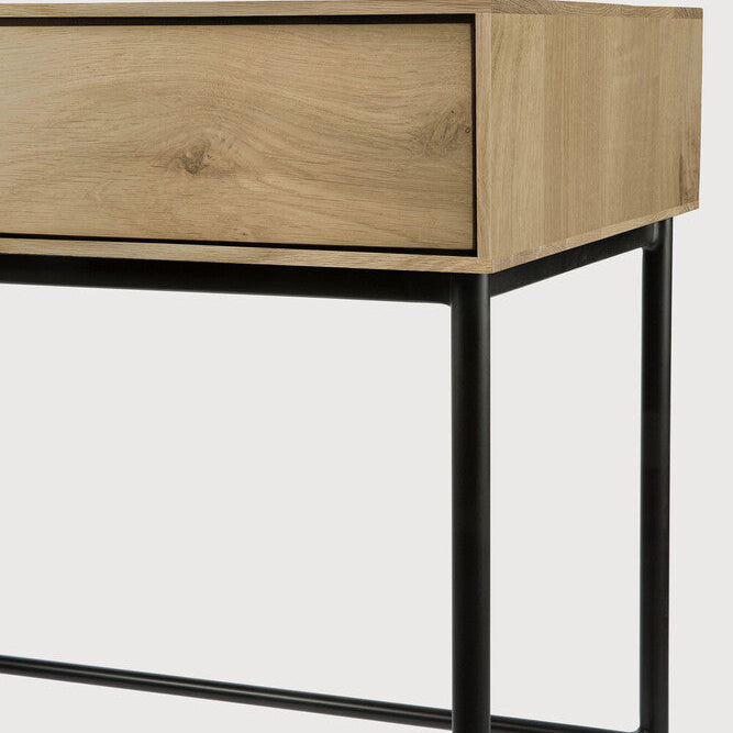 Ethnicraft Whitebird Desk, FSC-certified solid wood furniture by Belgian brand