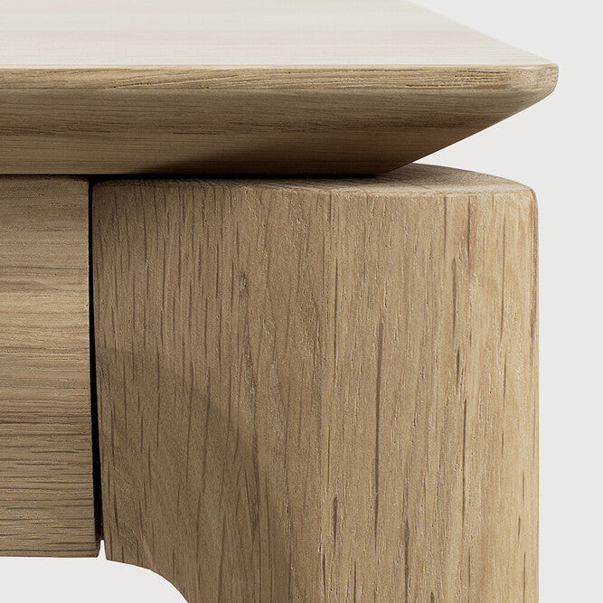 Ethnicraft Bok Cowork Desk, FSC-certified solid wood furniture by Belgian brand