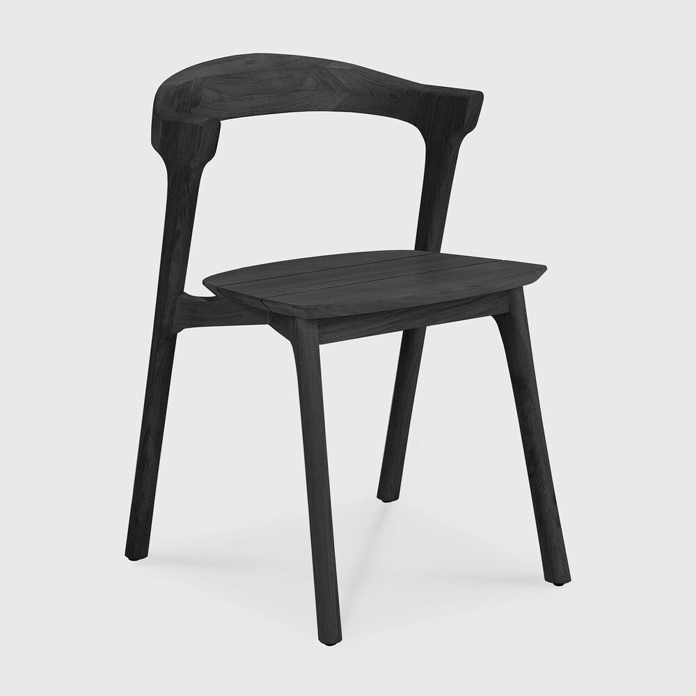 Ethnicraft Bok Outdoor Dining Chair, FSC-certified solid wood furniture by Belgian brand