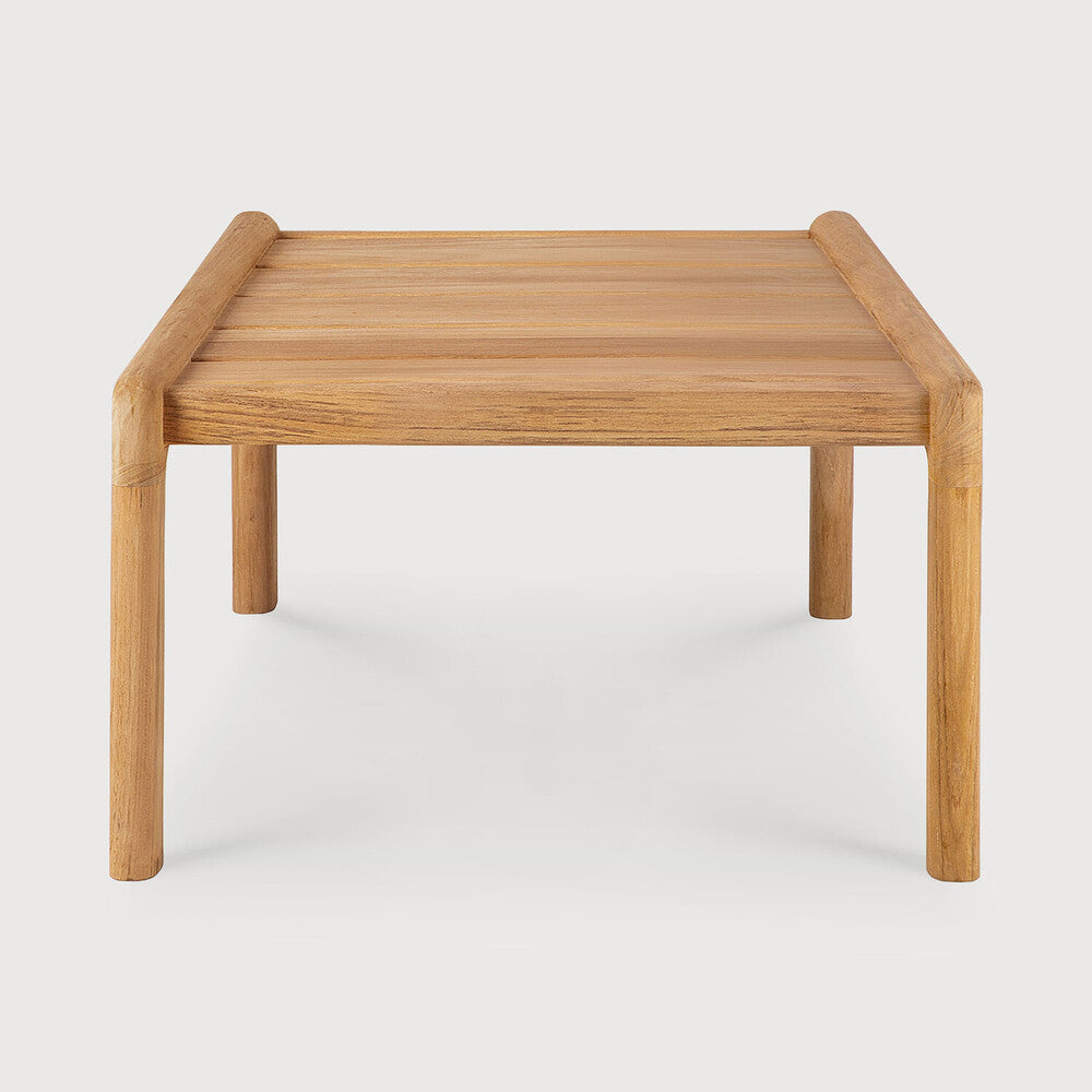 Ethnicraft Jack Outdoor Side Table, FSC-certified solid wood furniture by Belgian brand