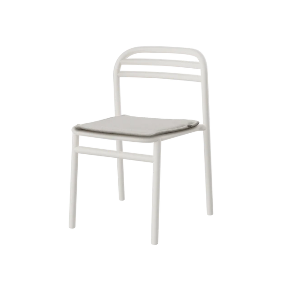 Cane-line Bliss Side Chair in Sand, aluminum