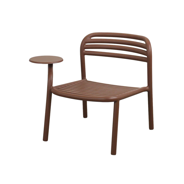 Bliss Lounge Chair with Side Table Right
