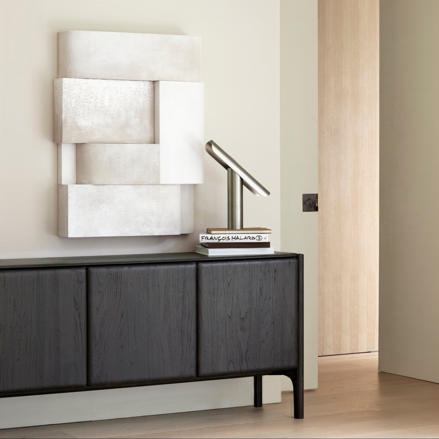 Ethnicraft PI Sideboard, FSC-certified solid wood furniture by Belgian brand