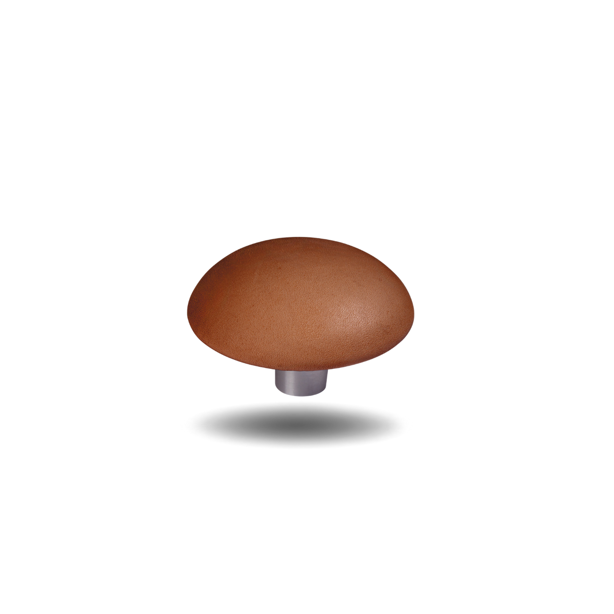 Bent Hansen Button-Up Wall Hook in cognac leather, leather