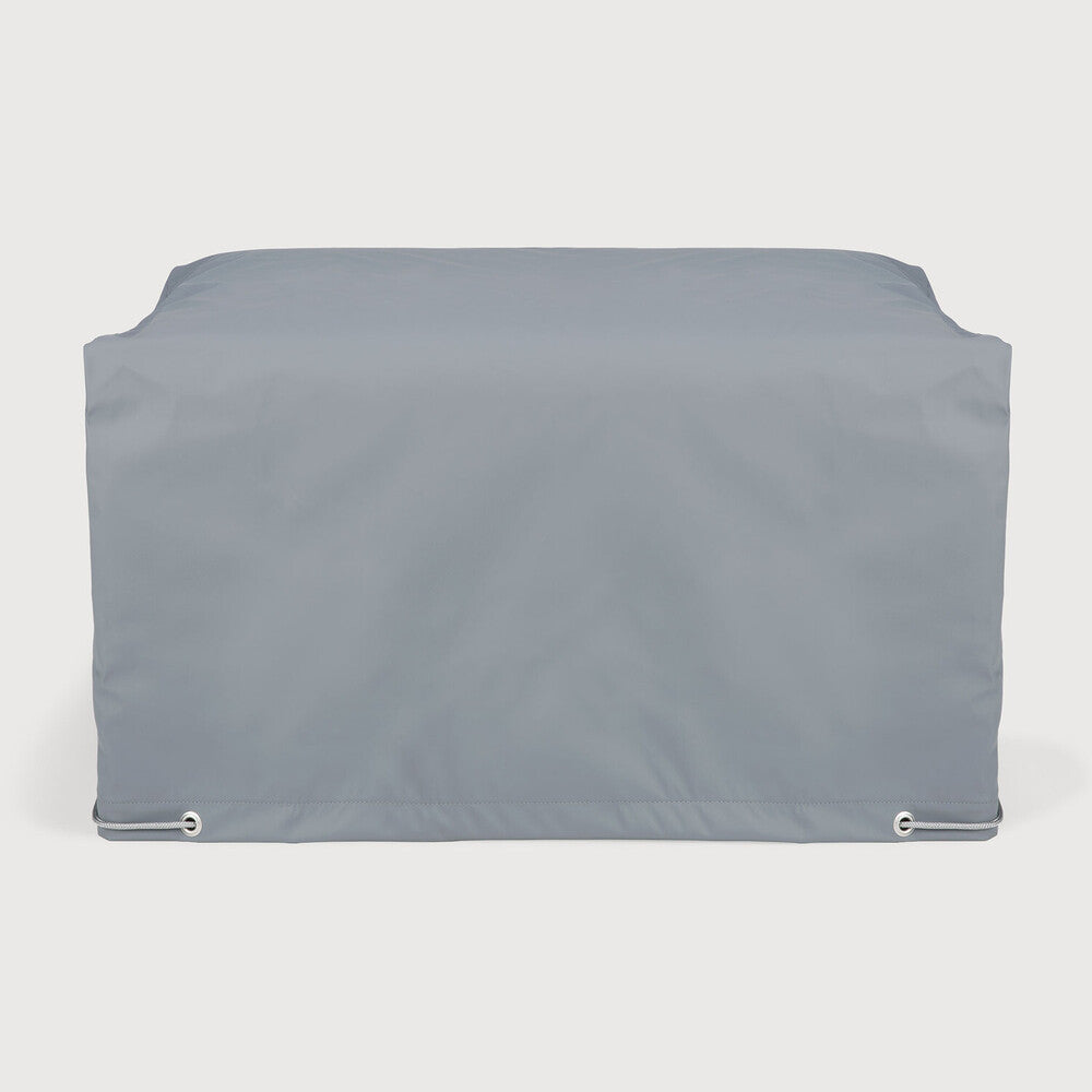 Ethnicraft Raincover for Jack footstool with FSC-certified solid wood frame, Belgian design