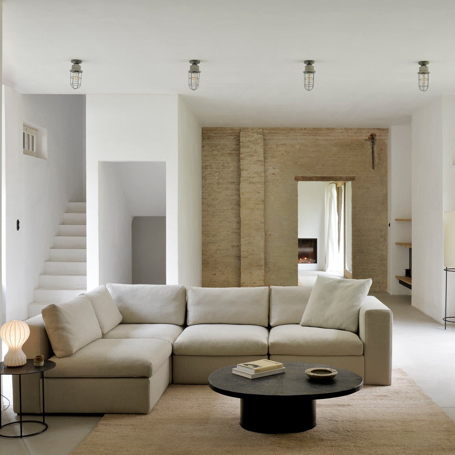 Ethnicraft Slice Coffee Table, FSC-certified solid wood furniture by Belgian brand