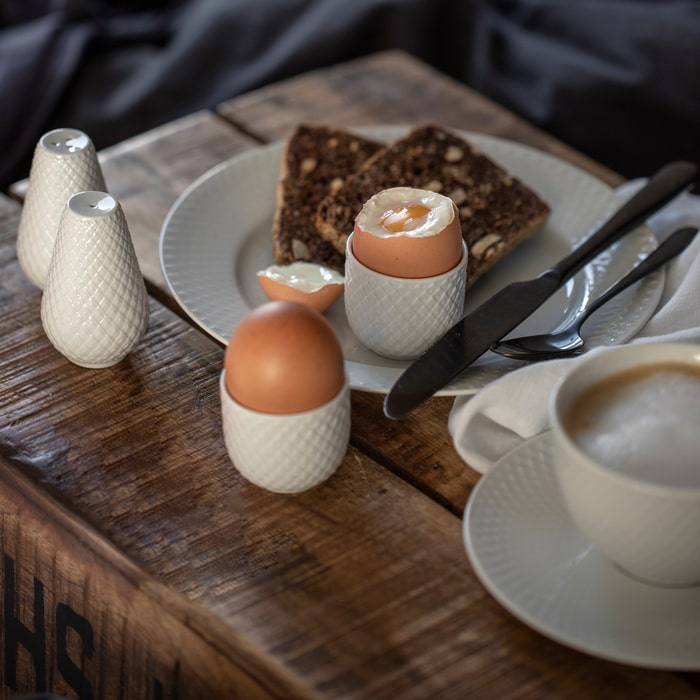 Lyngby Porcelæn Rhombe White Serveware