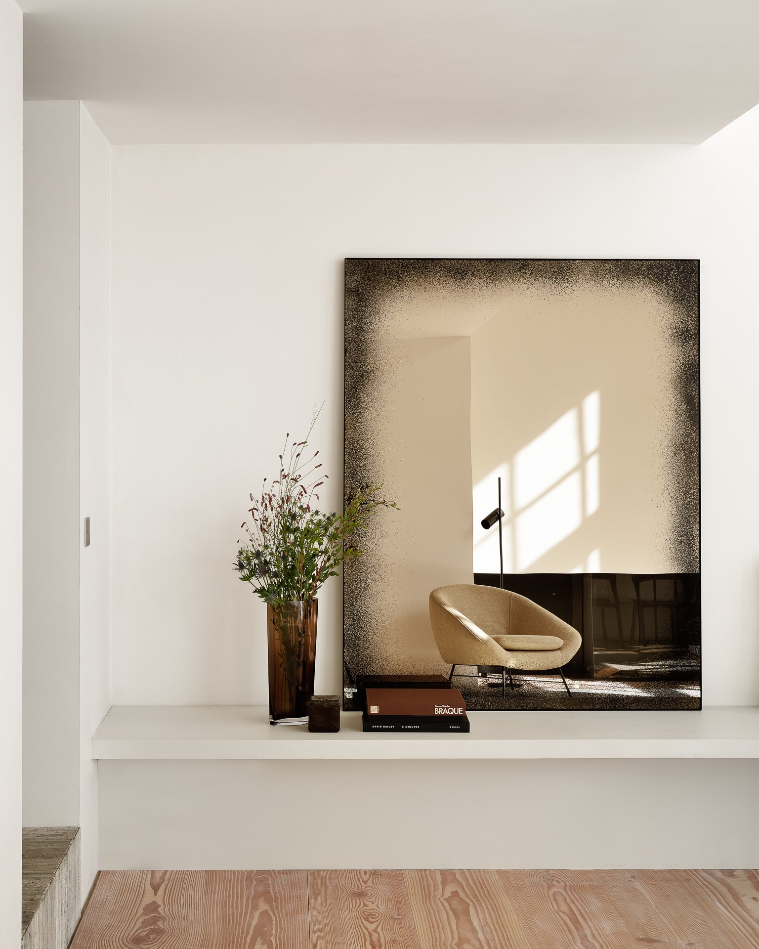 Aged Wall Mirror