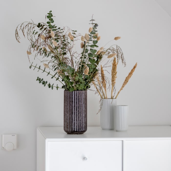 Lyngby Porcelain White Vases