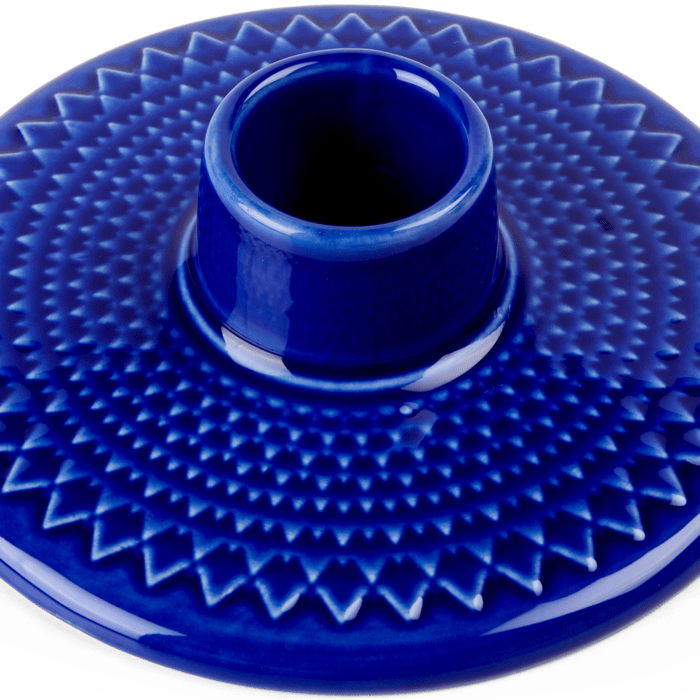 Lyngby Porcelain Rhombe Color Candle Holders