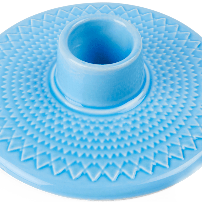 Lyngby Porcelain Rhombe Color Candle Holders