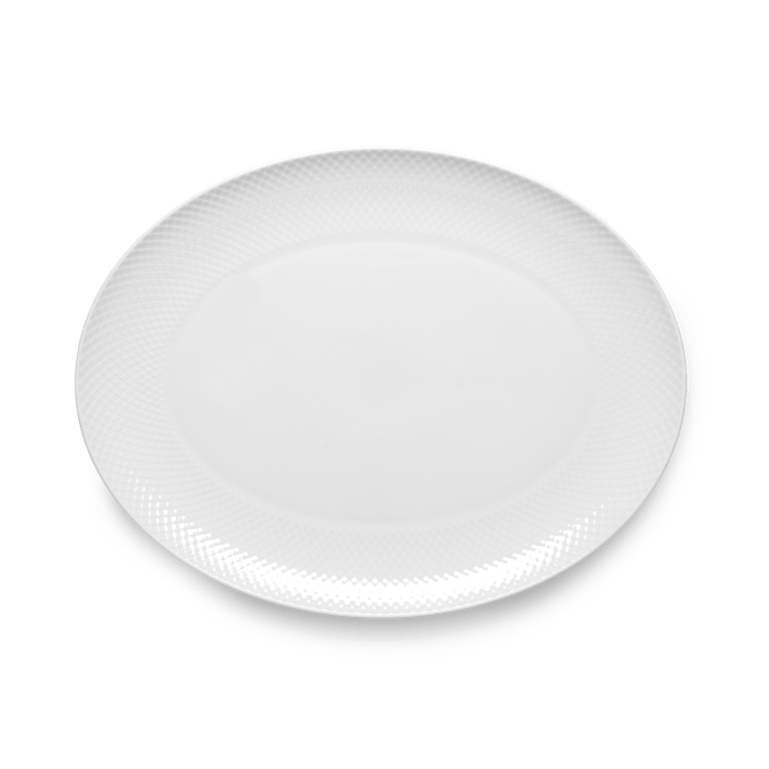 Lyngby Porcelæn Rhombe White Serveware