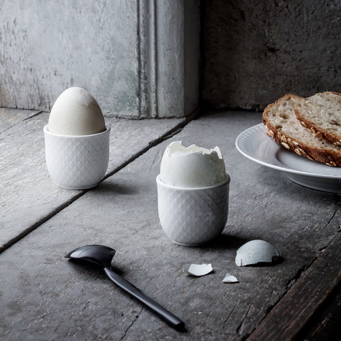 Lyngby Porcelæn Rhombe White Serveware