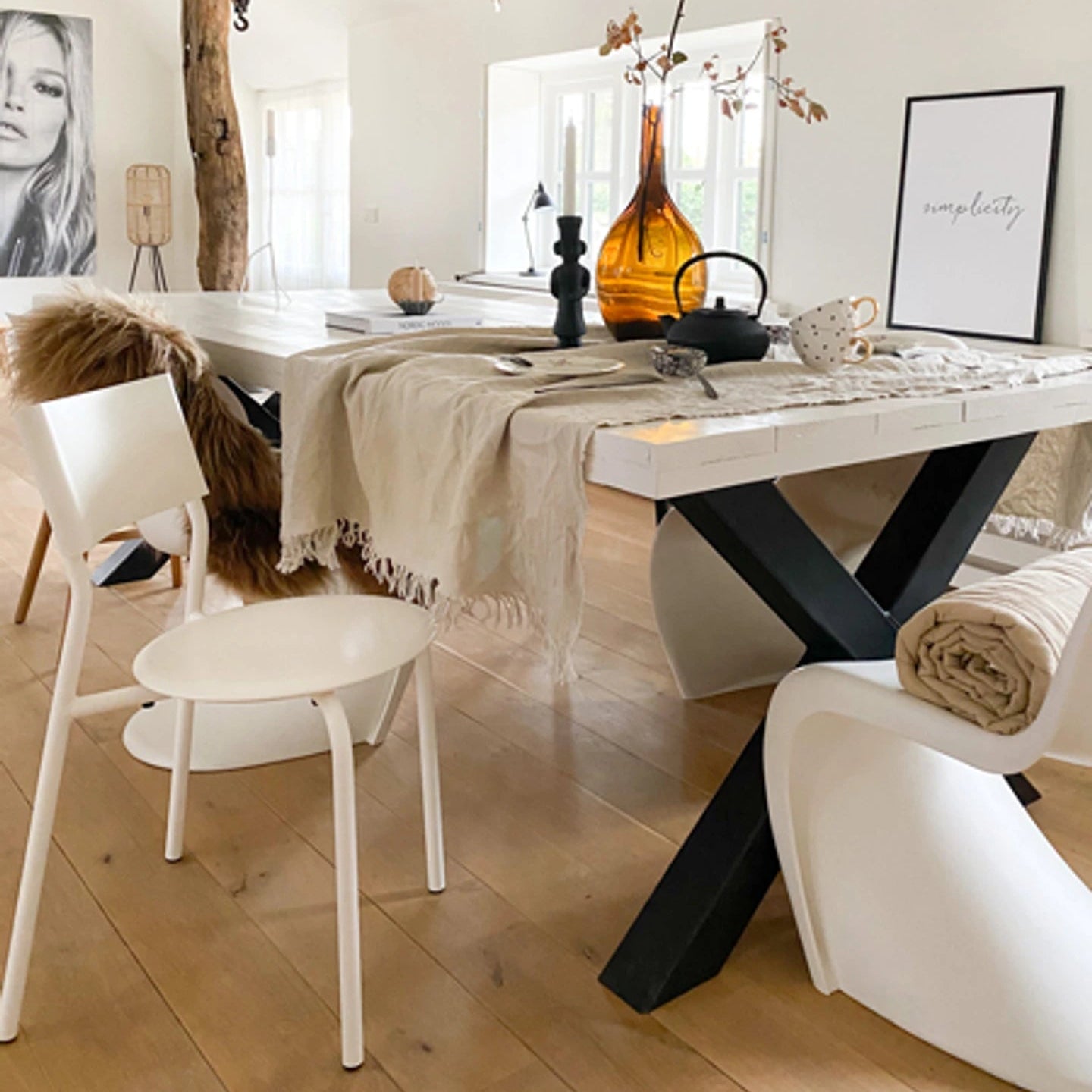Tiptoe SSDr Recycled Plastic Dining Chair