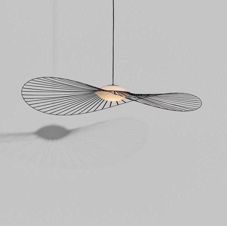 Petite Friture Vertigo Nova Pendant in black and white, designed by Constance Guisset