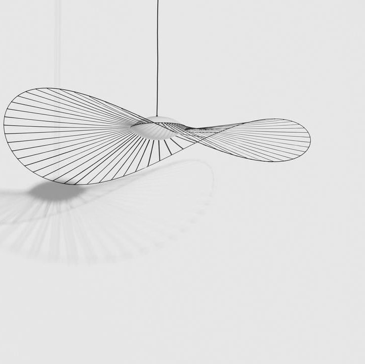 Petite Friture Vertigo Nova Pendant in black and white, designed by Constance Guisset